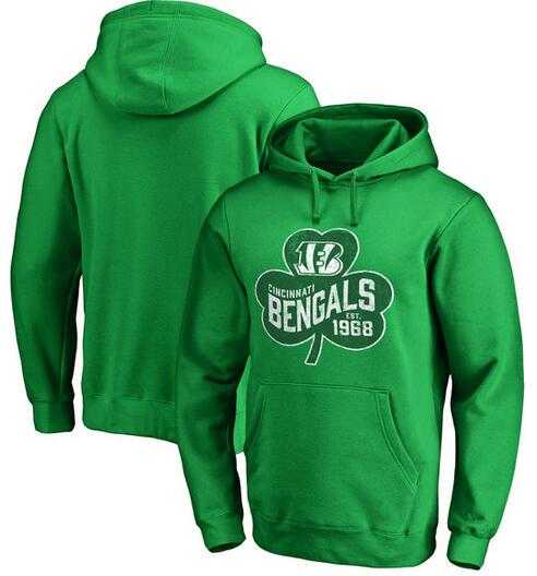Men's Cincinnati Bengals Pro Line by Fanatics Branded St. Patrick's Day Paddy's Pride Pullover Hoodie Kelly Green FengYun,We sell and wholesale Men's Cincinnati Bengals Pro Line by Fanatics Branded St. Patrick's Day Paddy's Pride Pullover Hoodie Kelly Green FengYun on line form chian!